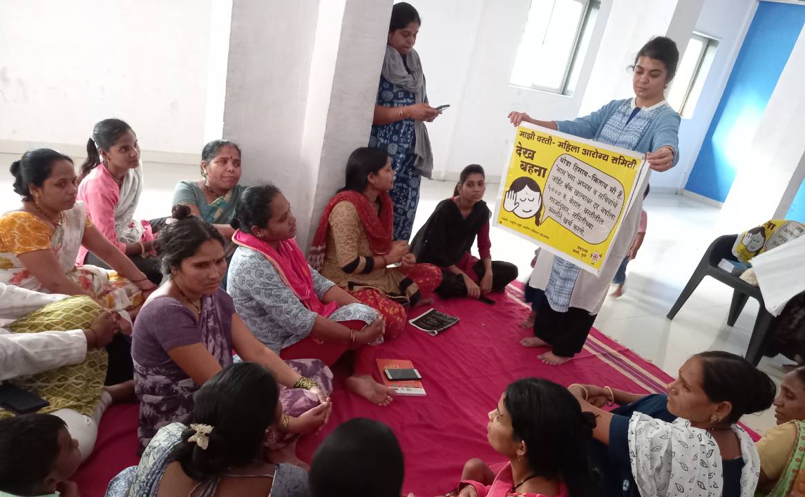 Strengthening Community Action through Mahila Arogya Samitis in Laxminagar, Pune